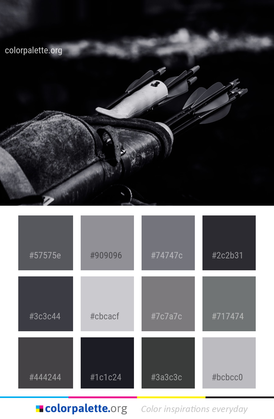 Monochrome color palette discount
