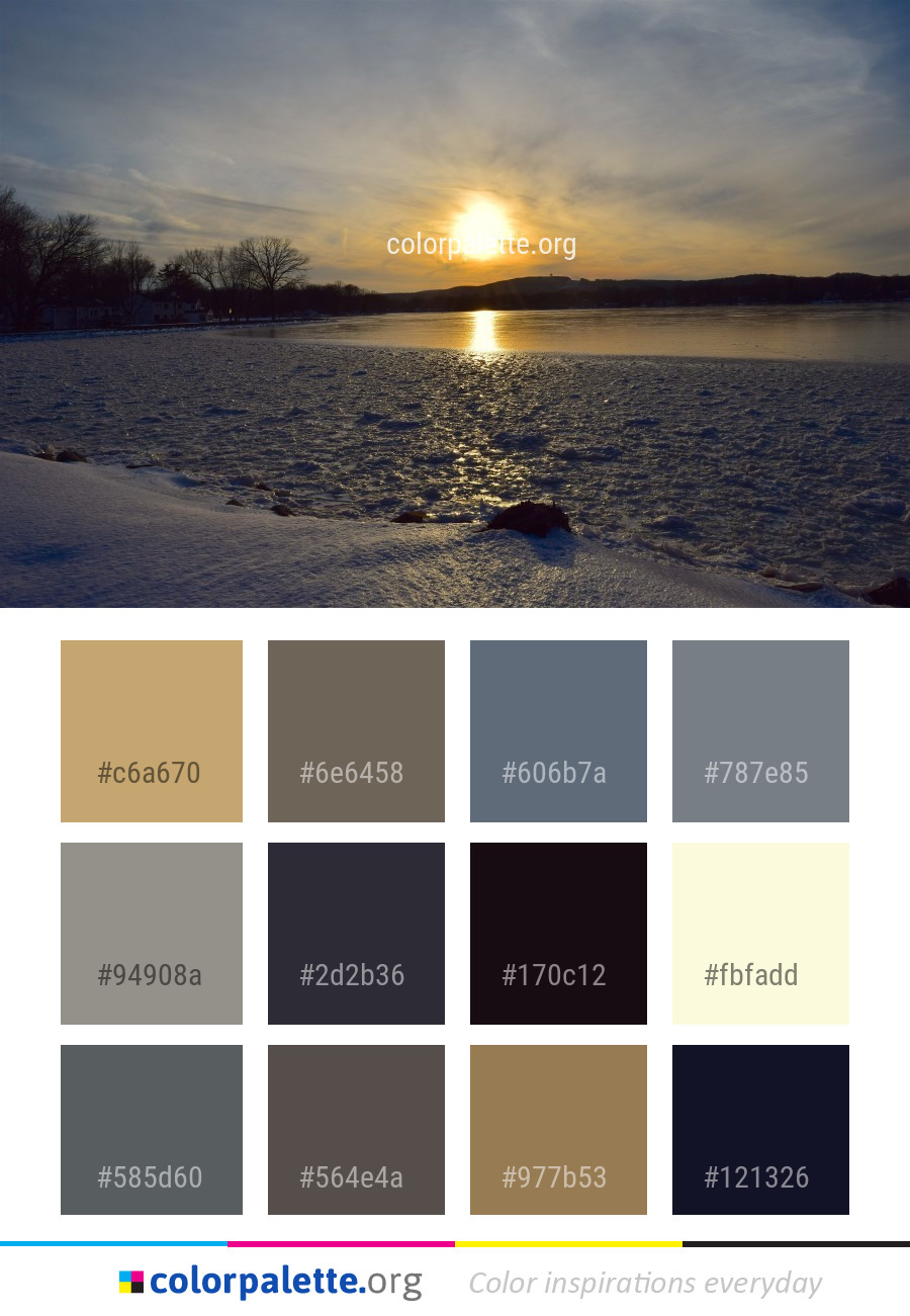 Sky Snow Winter Color Palette | Colorpalette.org